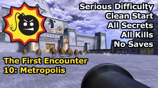 Serious Sam: The First Encounter - 10: Metropolis (Serious 100%)