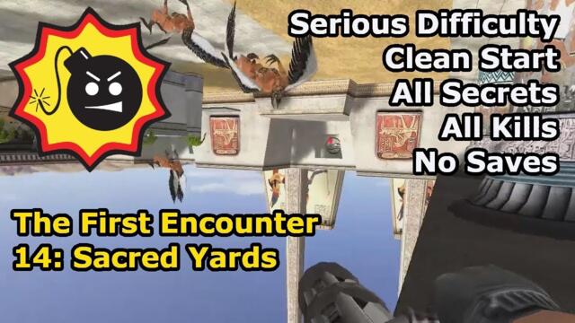 Serious Sam: The First Encounter - 14: Sacred Yards (Serious 100%)