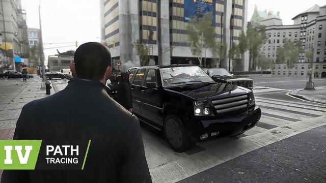 GTA 4 Stunning Path Tracing Graphics with Unreal Lighting Mod - RTX 5080 Burning