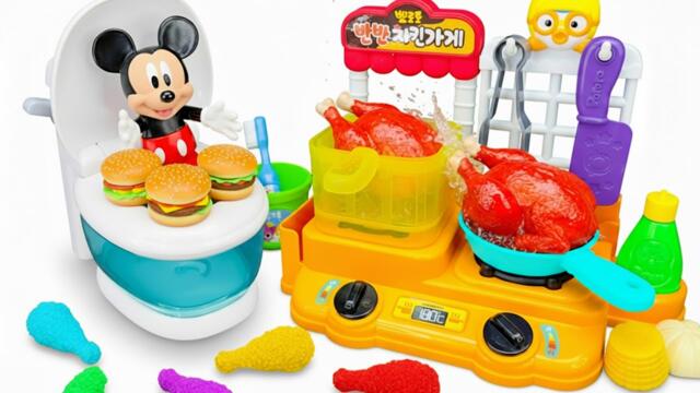 Mickey Mouse 2025🎀 Set Unboxing del playset de baño y cocina de Mickey, colección de juguetes Disney