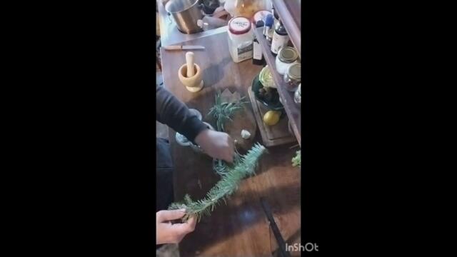 Билкова кошничка , подарък рецепти - 1 Огнен оцет