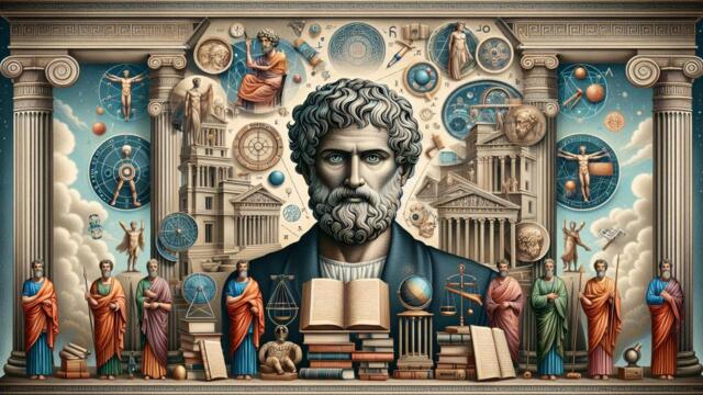 🌏"Историята на човечеството - древногръцки философи" ... (Music by Echoes of the Pantheon)🌏