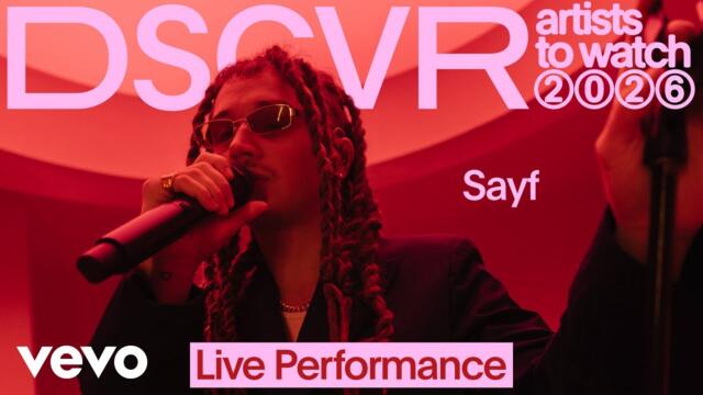 Sayf - EGOISTA (Live Acoustic) | Vevo DSCVR Artists to Watch 2026