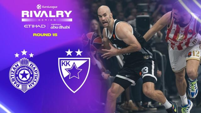 Serbian Derby NEVER Disappoints | Partizan - Crvena Zvezda | R15 BASKETBALL HIGHLIGHTS 2025-26