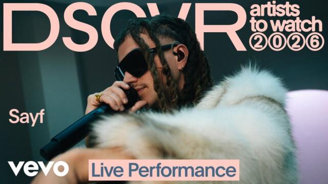 Sayf - UNA CAN (Live Acoustic) | Vevo DSCVR Artists to Watch 2026
