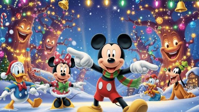 🎄 Mickey Mouse Saves Christmas Joy 🎅 | Secret Valley of Giggle Trees | Kids Cartoon