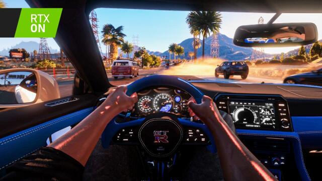 GTA 5 Enhanced Real Car Pack - POV Gameplay with Ray Tracing Mirrors - Central Add-On Car Pack v1.1