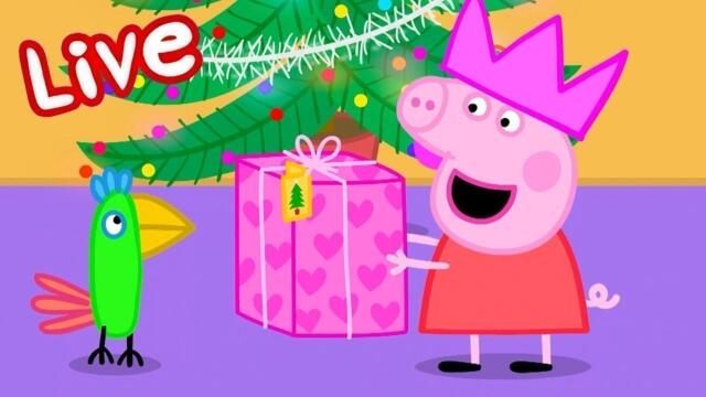 🔴 Peppa Pig CHRISTMAS 2025 LIVE! 🎄 Winter Fun! Full Episodes ❄️ Kids Cartoons 🔴 2025-12-14 16:51