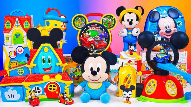 Satisfying with Unboxing Disney Mickey Mouse Jumbo Fun House Playset | Review Toys ASMR