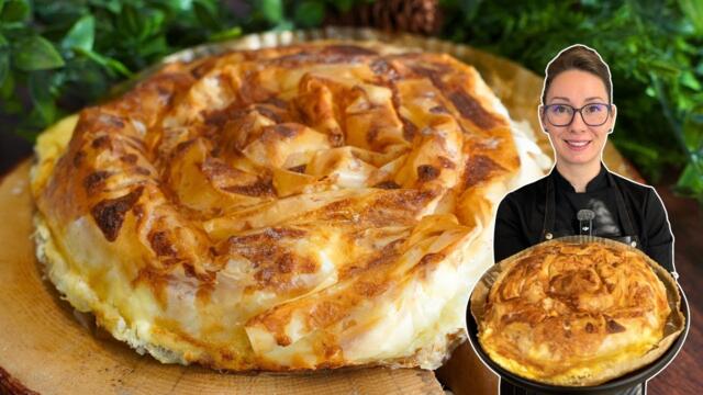 Баница със сирене в Еър Фрайър | Лесна и бърза рецепта