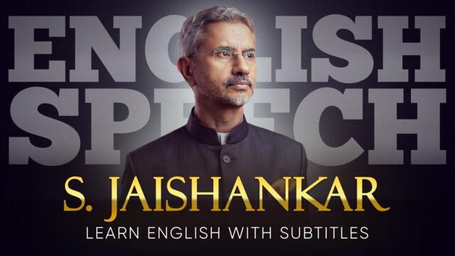 ENGLISH SPEECH | S. JAISHANKAR: A World In Crisis (English Subtitles)