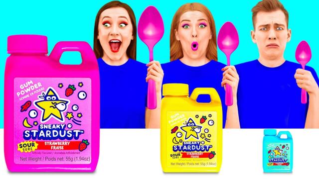 Предизвикателство за Голяма, Средна и Малка Чиния | Прости Рецепти за Готвене PaRaRa Challenge