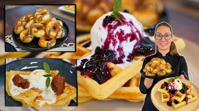 3 бързи рецепти: понички, гофрети и палачинки | Party Time Ariete
