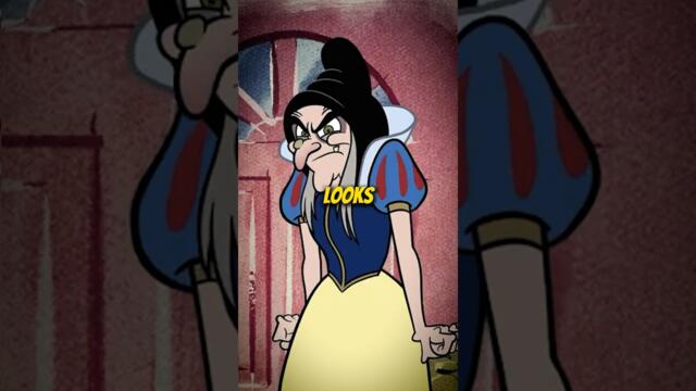 Snow White is NOT the fairest! #mickeymouse #disney #evilqueen #magicmirror #disneyprincess