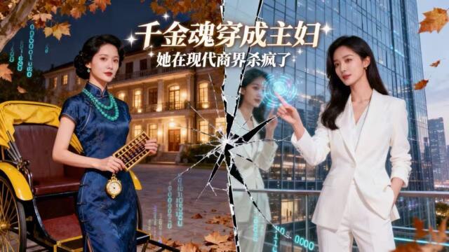 【FULL】千金魂穿成主婦，她在現代商界殺瘋了🔥商界女王魂穿現代主婦，用百年謀略叱吒職場，聯手霸總反殺奪權陰謀！另一邊主婦穿越成民國會長，貧民窟逆襲成傳奇女巨鱷！[JYDJ]