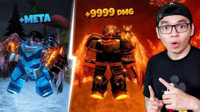 BADAK BANGET!! Akhirnya Level 100 & Tempa Senjata KABOOM Terkuat 🌋🗿🔥 | The Forge Indonesia