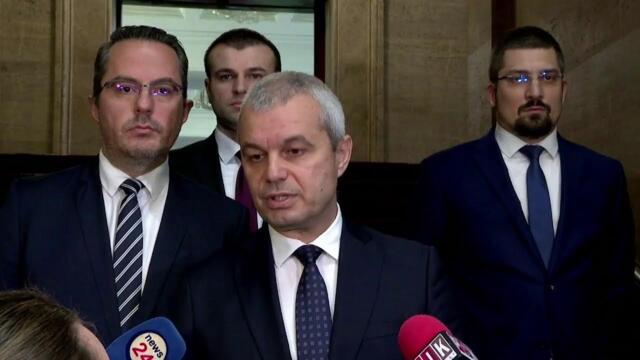 ❗🎥 На живо: ПГ "Възраждане" след консултациите при президента