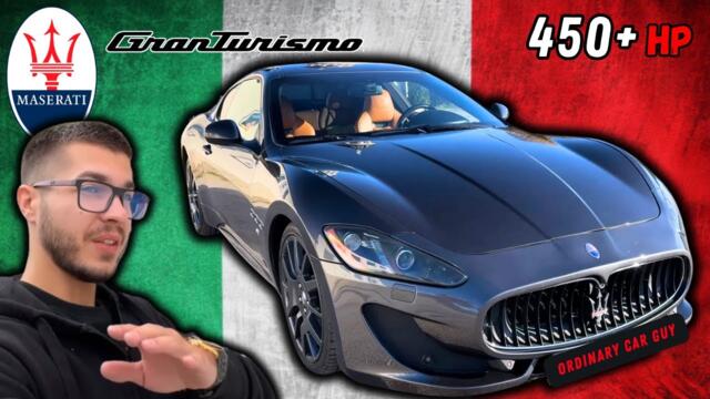 БЮДЖЕТНО ФЕРАРИ?! Maserati Granturismo Sport V8 450+ кс