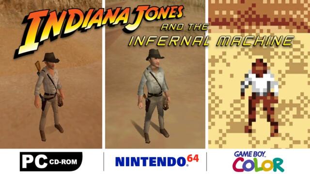 Comparing Every Version of Indiana Jones and the Infernal Machine