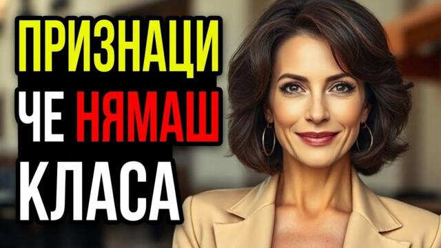 10 Признака, че НЯМАШ КЛАСА | Как да Бъдеш Елегантна