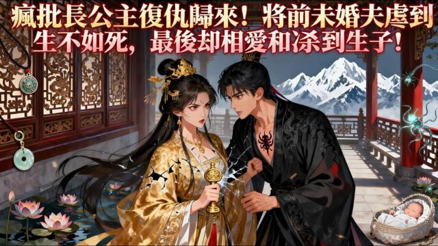 【甜宠BG】瘋批長公主復仇歸來！將前未婚夫虐到生不如死，最後卻相愛相殺到生子？！#熱門漫畫短劇！ #漫畫 #一口氣看完 #漫画短剧