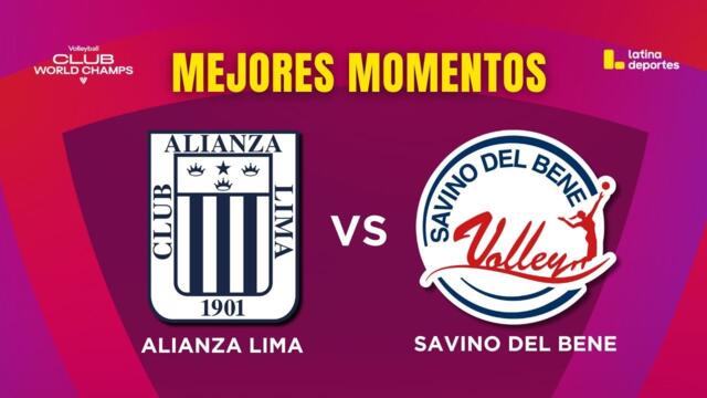 MUNDIAL FEMENINO DE CLUBES - MEJORES MOMENTOS - FECHA 03   Alianza Lima vs Savino del Bene Scandicci