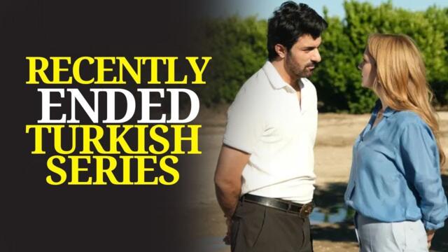 Top 6 Recently Ended Turkish  Drama with English Subtitle 2025