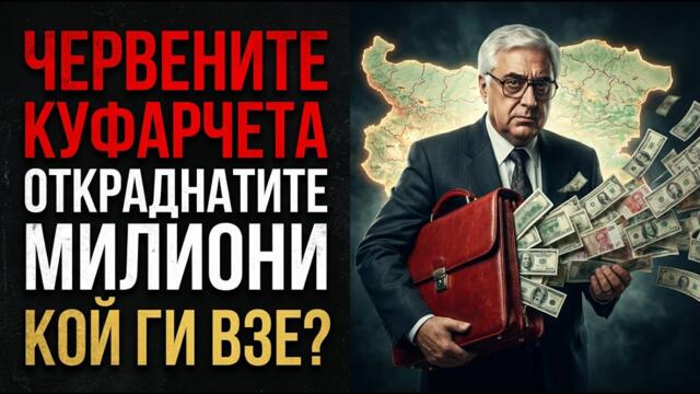 Къде изчезнаха парите на България? Тайната на "Червените куфарчета" е РАЗКРИТА!