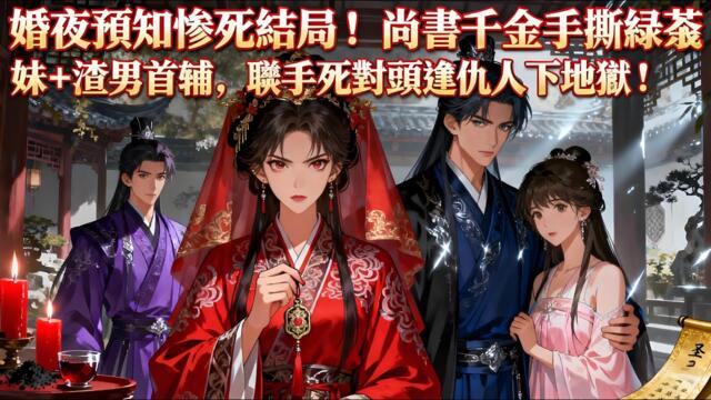 【甜宠BG】婚夜預知慘死結局！尚書千金手撕綠茶義妹＋渣男首輔，聯手死對頭讓仇人下地獄！#熱門漫畫短劇！ #漫畫 #一口氣看完 #漫画短剧