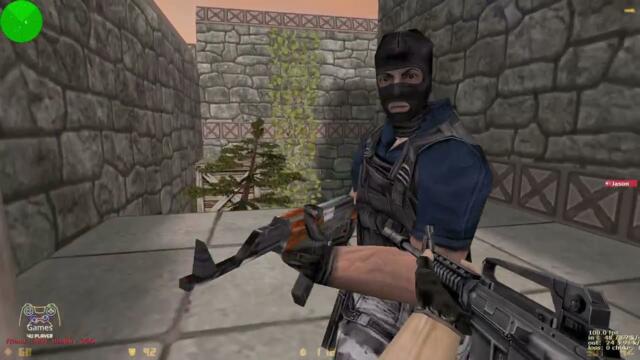 Counter Strike 1.6 de_dust2_medieval – Medieval Dust2 Bombing Run Gameplay Part 48 (PC)