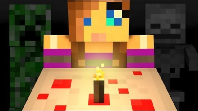 "Make a Cake" - A Minecraft Parody of Katy Perrys' Wide Awake (Music Video)