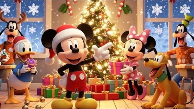 Mickey Mouse’s Magical Christmas Eve School Party 🎄 | Fun 3D Cartoon for Kids