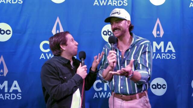 Riley Green at the CMA Awards