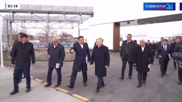 Президент Шавкат Мирзиёев посетил Юнусабадский район столицы