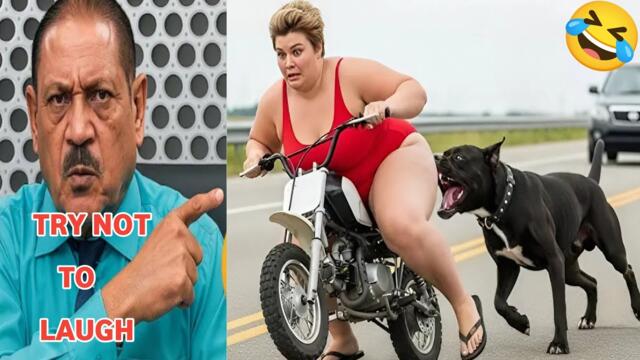 Try Not To Laugh Challenge🤣 | Crazy Funniest Video Ever In The World Ep. 60