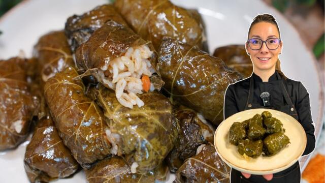 ПОСТНИ ЛОЗОВИ САРМИ в мултикукър херметик Cosori