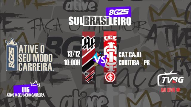 | AO VIVO | SULBRASILEIRO BG25 U15 - ATLHETICO X INTERNACIONAL - SEMIFINAL