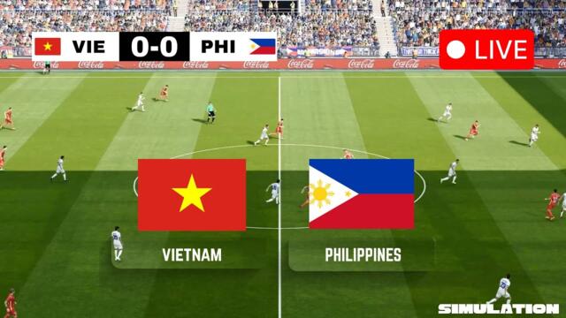 🔴 LIVE | Vietnam vs Philippines U22 | Asian Games 2025 | eFootball PES Live Gameplay