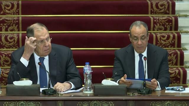 Совместная пресс-конференция С.Лаврова и Б.Абдельати, Каир, 19 декабря 2025 года