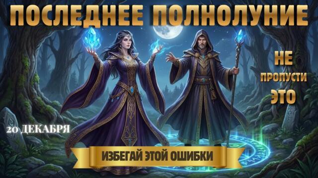 Холодное Полнолуние-Суперлуние 20–21 Декабря Изменит Всё — Спасите Семью От Духовных Ловушек