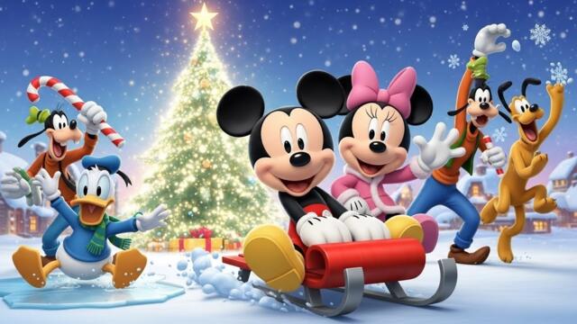 Mickey and Friends Magical Christmas Fun in the Snow | Kids Christmas Cartoon Adventure