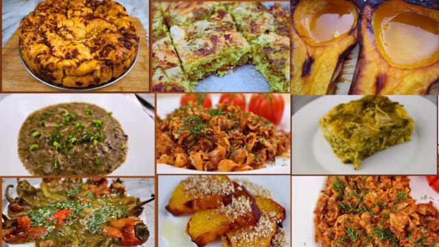 САМО ПОСТНИ РЕЦЕПТИ - 🧅 Лучник, 🥬Постна баница, 🍠Печена тиква, 🍄Гъбена яхния, 🫑🍅Печени чушки,...