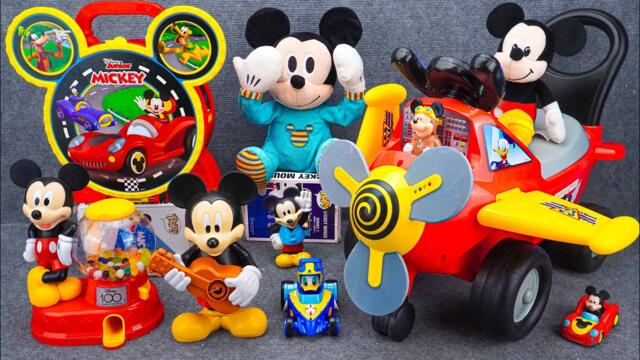 Satisfying with Unboxing Disney Mickey Mouse Big Airplane Playset | Review Toys ASMR