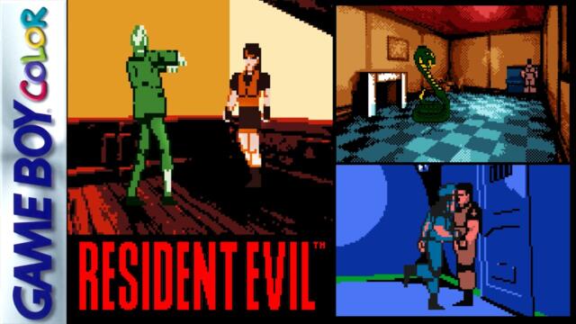 Resident Evil (GBC) – Final Build | All Cutscenes and Endings