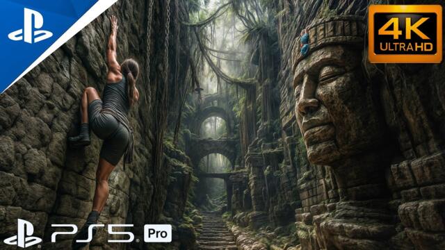 (PS5 PRO) TOMB RAIDER – Extreme Parkour Mission | ULTRA Realistic Graphics Gameplay [4K 60fps]