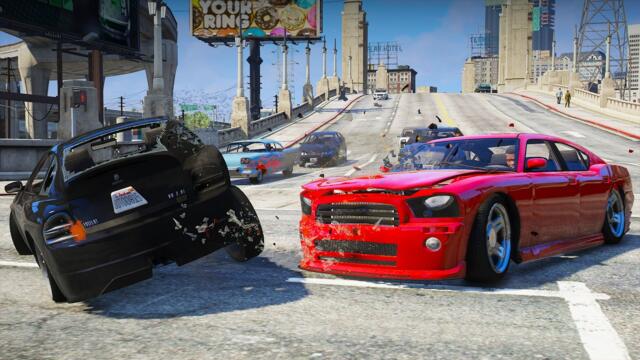 The Most AMAZING Crashes in GTA 5