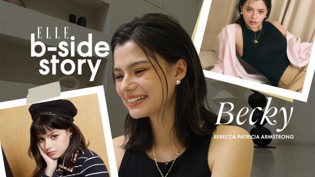 ELLE B-Side Story EP.9 : เบคกี้ รีเบคก้า เปิดใจเจาะลึกตัวตน ไปจนถึงการตัดสินใจครั้งใหญ่ในวัย 23