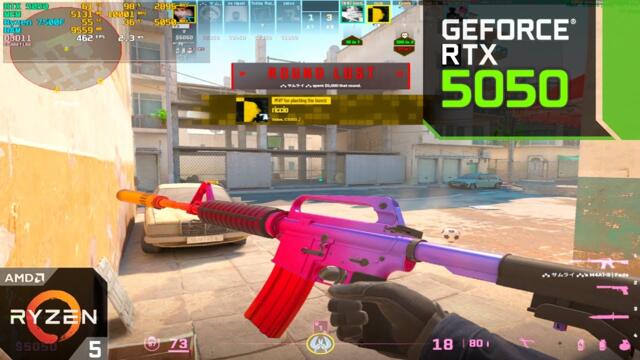 CS2 - RTX 5050 8GB + Ryzen 7500F