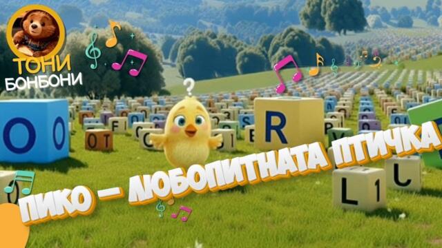 Пико – любопитната птичка - Забавни Детски Песни