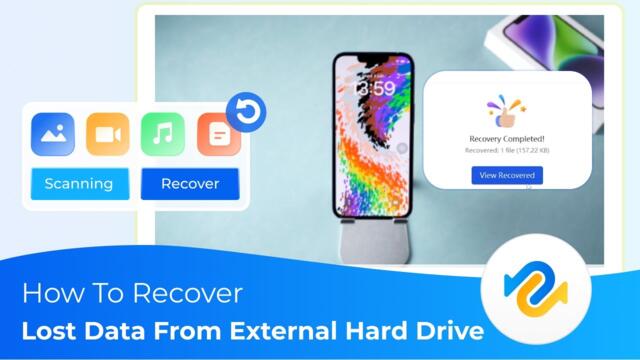 [4DDiG Data Recovery User's Guide] How To Recover Data From External Hard Drive